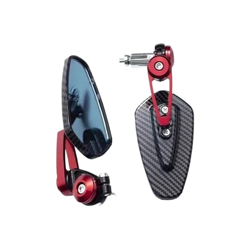 Espejos retrovisores de moto antivibración para solucionar puntos ciegos