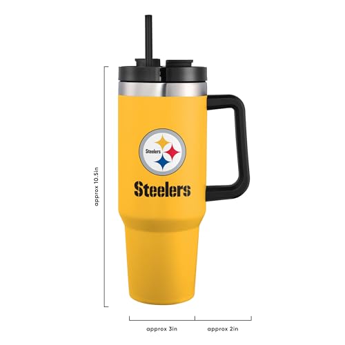 Image of FOCO NFL unisex-adult NFL Team Logo Insulated Travel Mug 40oz XL Tumbler