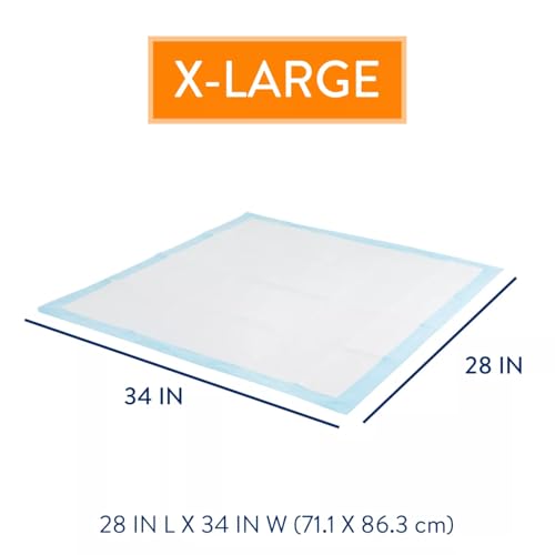 Image of Top Paw Dog Extra Large Pads for Puppy Training, Indoor Dogs or Apartment Living, or Dogs with Incontinence, 50 Count
