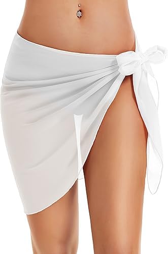 Swimsuit Coverups for Women Sarong Beach Bikini Chiffon Wrap for Swimwear-image-35
