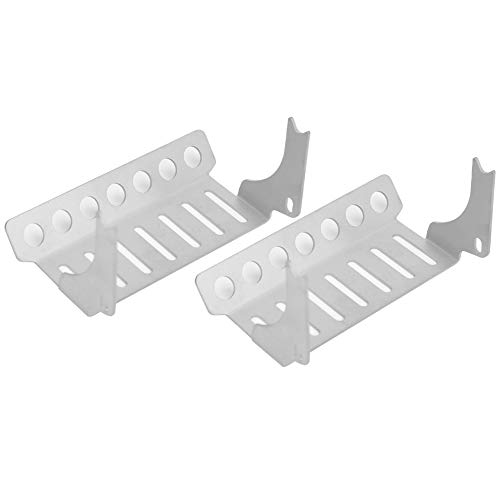 Plaques de protection d'essieu en acier pour crawler SCX10 III protégeant efficacement le châssis