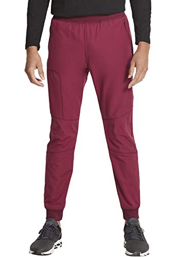 Dickies Men's Jogger Natural Rise 5 Pockets Elastic Waistband with Interior Self Drawstring Plus Size DK111, 3XL, Wine - Main Image