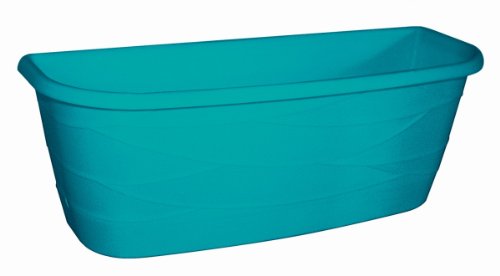 Blumenkasten MAYA aus Kunststoff mit Bewässerung und Balkonkasten...