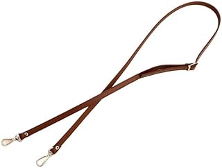 Correa Bolso Bandolera Correa for bolso de cuero PU de 128cm, correa larga ajustable for bolso cruzado, correa de repuesto, correa for hombro, asas for bolsos de 1,2 cm de ancho Correas Para Bolsos(Br