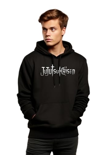 Image of Be Crazy Anime Printed Black Hoodie /Graphic Printed Hoodie /Hoodie for Men & Women /Warm Hoodie /Unisex Hoodie