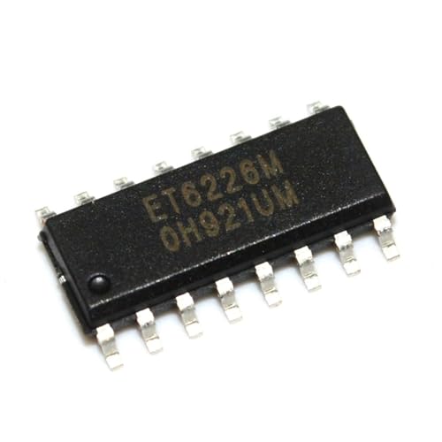 Jeu de puces ET6226M ET6226 SOP-16 de 5 pièces pour circuits électroniques