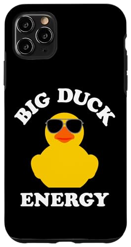 Carcasa para iPhone 11 Pro Max Rubber Ducky Funny Pun Meme Novedad Humor Big Duck Energy Carcasa para iPhone 11 Pro Max Rubber Ducky Funny Pun Meme Novedad Humor Big Duck Energy