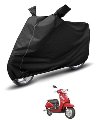 Image of Auto Hub Waterproof Scooty Cover Compatible with Suzuki Access SE Dustproof, UV Protection Two Wheeler Scooty Access SE Cover - Black