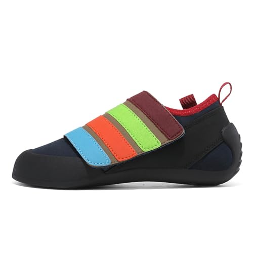 Fooceoute Zapatos De Escalada Hombres,Zapatos De Escalada para Principiantes,Zapatos De Escalada,Zapatos De Gato Escalada,Zapatos Pies De Gato Escalada,para Gimnasio Y Escalada,Adolescentes.