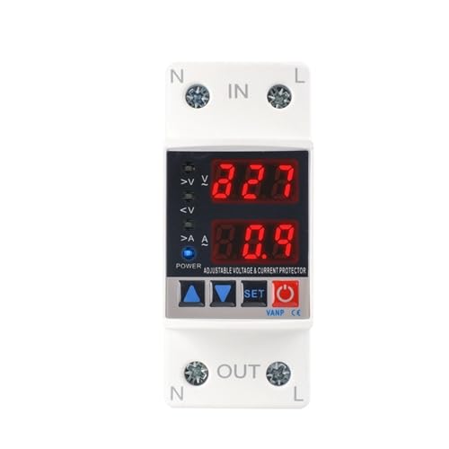 Protection surintensité sous-tension GP2-VA 63A 220V relais de tension monophasé