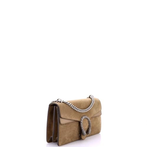 Pre-Loved Dionysus Bag Suede Small, Brown2