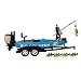 Big Country Toys Tournament Professional Bass Boat - 1:20 Scale - Bass Boat with Evinrude Motor - Boat Trailer - Accessory Pack - 10 Piece Toy Set