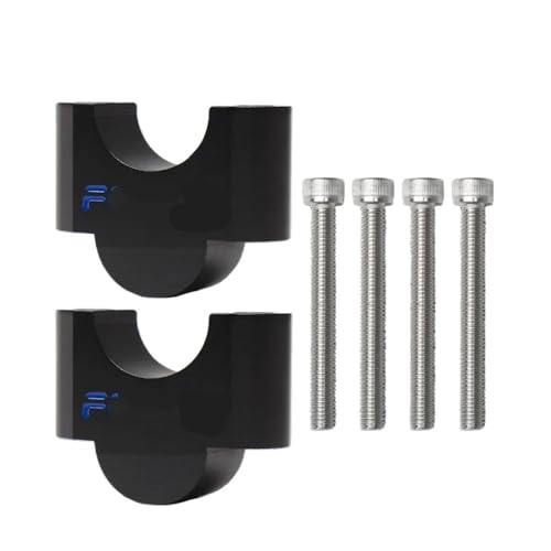 Élévateur de guidon moto 28/22mm pour MT07 et XSR700 rehausseur aluminium noir