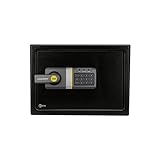 Yale Caja Fuerte de Seguridad Digital Eelectrónica Chica, 20 x 20 x 31 cm