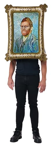 Van Gogh Self Portrait Adult Inflatable Painting Costume | Historical Costumes Standard
