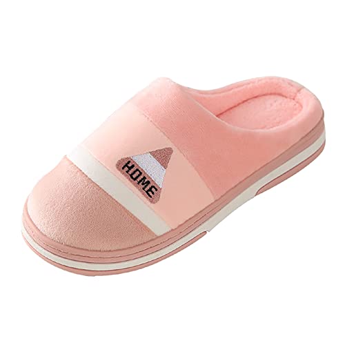 Chaussons pour femme avec mousse à mémoire de forme chaude et semelles douces pour l'hiver