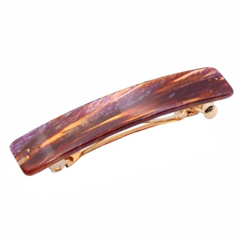 Barrette à cheveux en celluloïd durable fait main accessoire cheveux femme