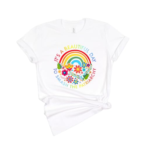 Funny Feminist Rainbow Shirt, Feminism Gift T-shirt, Womens Right Tee Top3