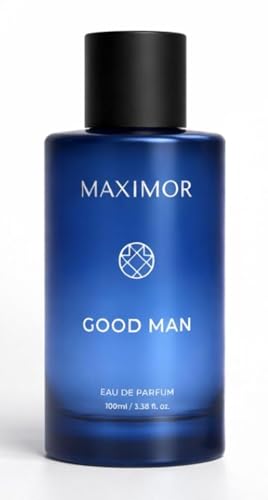 Image of MAXIMOR Good Man Eau de Parfum for Men | Long Lasting 12 Hours | Rose, Coffee, Oud Wood & Amber Fragrance | Ideal For Party Office Travel Use Masculine Fragrances