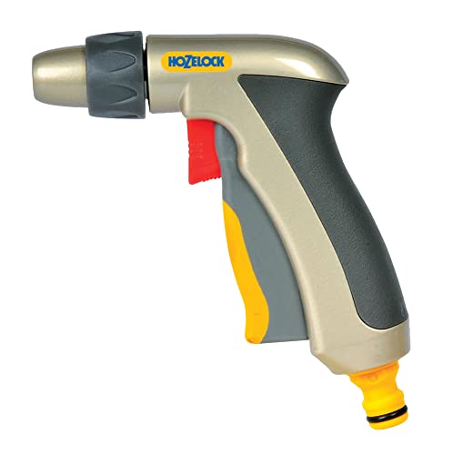 Hozelock Jet Plus Metal Hose Spray Gun (One Size) (Brass/Yellow/Grey)