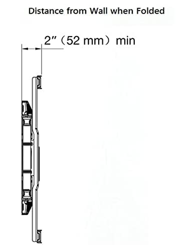 Image of Audiovan Full Motion Cantilever Swivel Tilt Wall Mount Inches for Led LCD & Plasma Tv Movable Corner Bracket (P-6 Tv Wall Mount 42-75 inch)