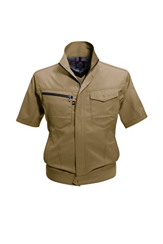 BURTLE バートル 半袖ジャケット 春夏用 7092 24 キャメル 3L