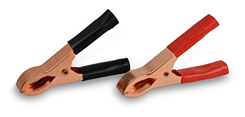 Calterm 70306 Insulated Battery Charging Clamps 18-10 Gauge Wire (AWG), 3 Pk.