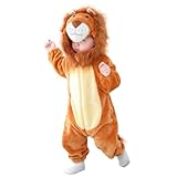 ABTSHU Baby Lion Costume Toddler Halloween Dress Up Outfit 3-4 Years