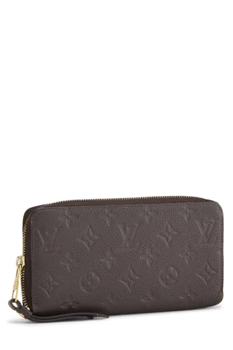 Pre-Loved Ombre Monogram Empreinte Zippy Wallet, Brown2
