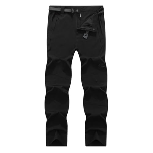 Genérico Pantalón De Trabajo Elástico Pantalones Cargo Impermeables y Cortavientos para Exteriores De Trabajo Hombre Cargo Trekking Alta Visibilidad Multibolsillos Pants