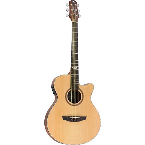 Violão Strinberg Sf200c Ns Natural Fosco Elétrico Flat Fino
