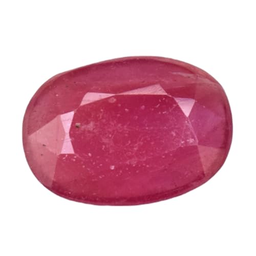 Rubis naturel ovale 11x8mm pierre précieuse facettée en vrac pour bague et pendentif