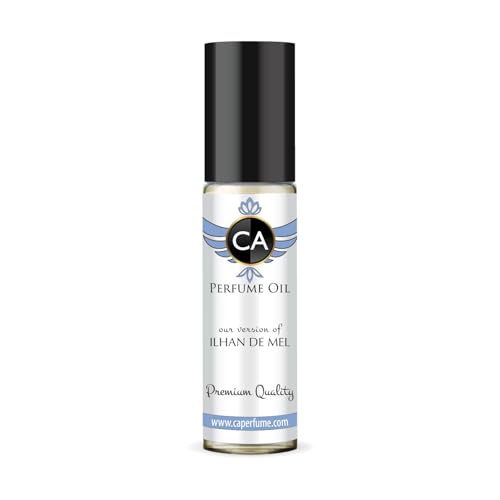 CA Perfume Impression of Ilhan De Mel Unisex Fragrance Oil Floral Scent Long Lasting Perfumes for Women &amp; Men Travel Size TSA Ready Mini Parfum Body Oil Roll-on 0.33 Fl Oz 10ml