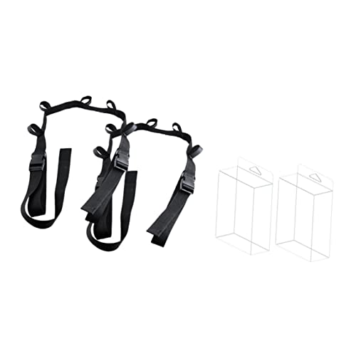 BESPORTBLE 2 Piezas cinturón de caña de Pescar de Coche Soporte para caña de Pescar de Coche Accesorios de Pesca con caña led Strip regleta led Correa de caña de Pescar Herramienta de Pesca