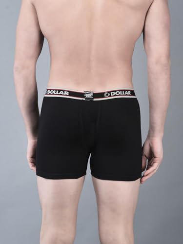 Image of Dollar Bigboss Men's Solid Cotton Trunk (Colour May Vary)