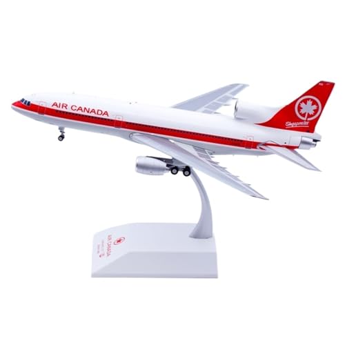 Modelo de avión Air Canada L-1011 a escala 1:200 con soporte de exhibición