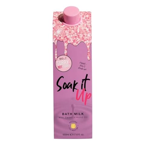 So...? Sorry Not Sorry Bath Milk Cover