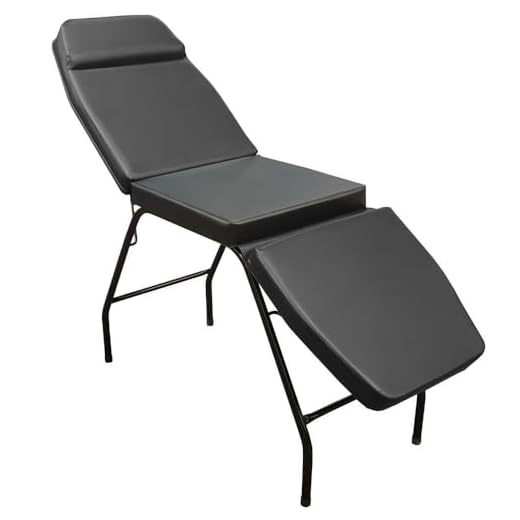 Maca 3 Posições Reclinável Estética Preto For-ty