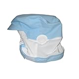 頭巾帽子 ショートタイプ 9-1017 ブルー L