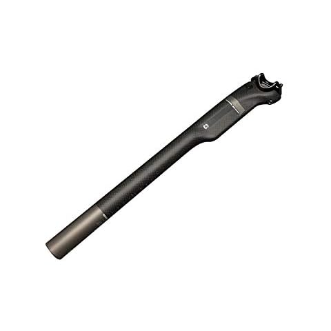 TOSEEK 3K Full Carbon Fiber MTB Mountain Road Bike Seat Posts Seatpost 27.2/30.8/31.6x350/400mm (27.2x400mm) Cover