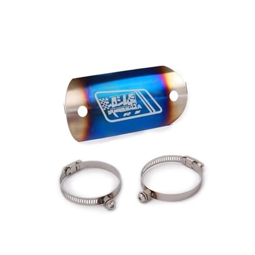 protección de Tubo de Escape para Yoshimura, Tubo De Escape De Motocicleta, Protector De Fibra De Carbono, Protector De Silenciador De Protección Térmica, Cubierta Antiescaldado
