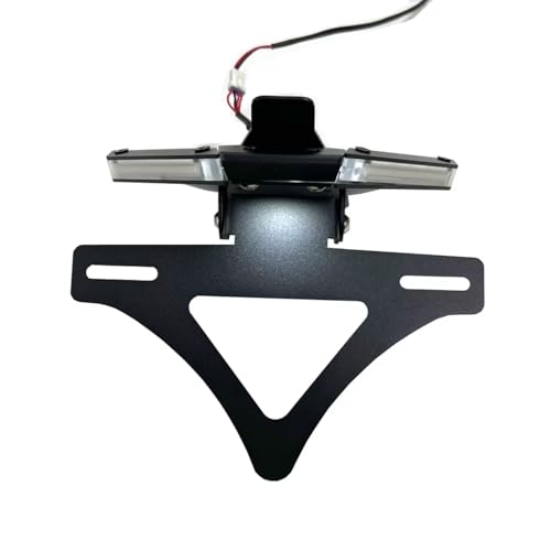 Support plaque immatriculation Panigale V4S en alu avec clignotants intégrés