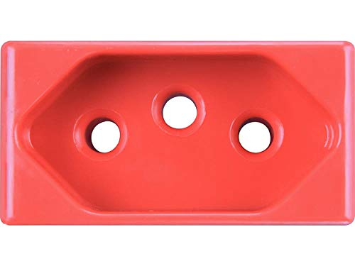 TOMADA 2P+T 20A 250V TABLET VERMELHO