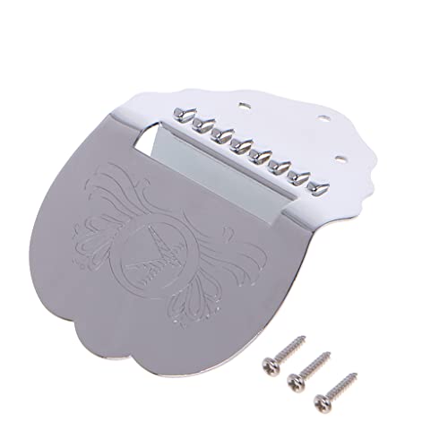 IWOMA New Brand Tailpiece Mandolin Guitar Scalloped Short