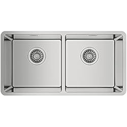 Fregadero Teka Angular 2C Fregadero Teka Bajo Encimera Be Linea Rs15 2C 860 Color Inox Ref 115030006 Mueble De 90 Cm