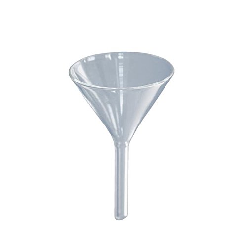 50 x Glastrichter Ø 55mm - Borosilikat 3.3-60° Winkel - Glas-Trichter - Trichter aus Glas - Labortrichter