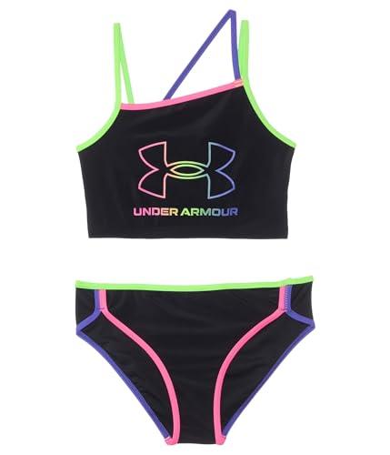 Under Armour Girls' Angled Midkini (Big Kid)