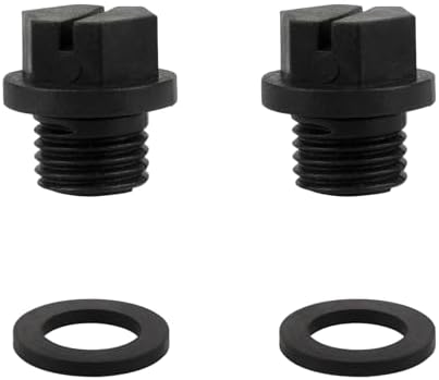 SPX1700FG Pool Pump Pipe Plug Set, 2 Stück Mit Dichtungen – Kompatibel Mit Hayward Pool Cleaner Pumps