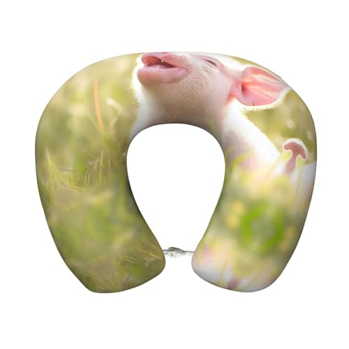 Almohada de espuma viscoelástica 25 cm x 30 cm U miniatura 1