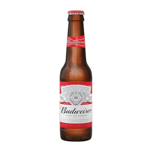 Cerveza Caja de 24 unidades Budweiser Botellín 25 cl
